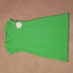 NWT Out 2 Launch Women's 2 Piece Green Knot Golf Dress and Shorts Set